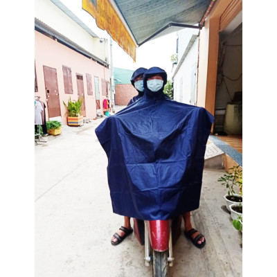 Áo mưa 2 đầu người vải dù cánh dơi , rộng thoáng ,chống thấm cực tốt dùng cho cả nam và nữ