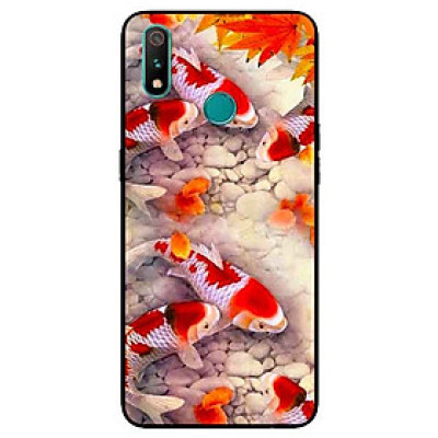 Ốp Lưng in cho Realme 3 Pro Mẫu Chú Cá Chép Nhật - Hàng Chính Hãng