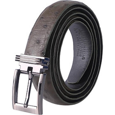 Thắt Lưng Nữ Da Đà Điểu Da Hột Huy Hoàng HT5426 - Xanh Rêu