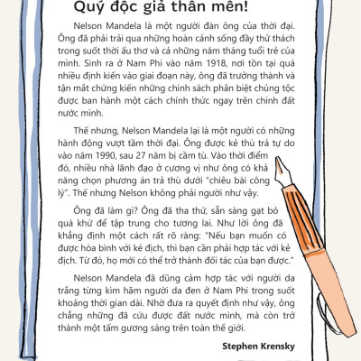 Truyện Kể Danh Nhân Truyền Cảm Hứng - Nelson Mandela