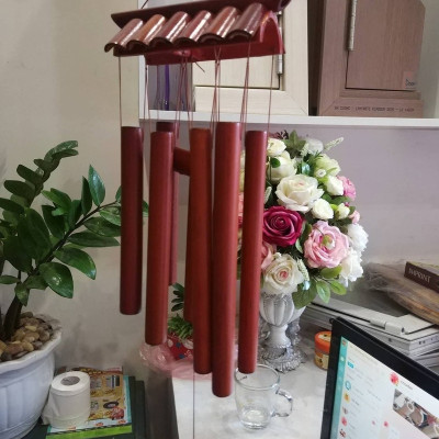 Chuông gió tre trúc phonng thủy may mắn trang trí nhà cửa