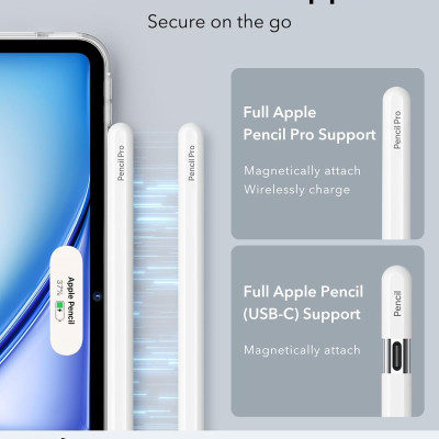 Bao Case ESR Trong Suốt Cho iPad Air 13 inch M2 M3 2025/2024 ESR Classic Hybrid Back Case - Hàng Chính Hãng