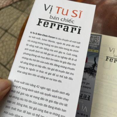 (#1 WorldWide Bestseller) VỊ TU SĨ BÁN CHIẾC FERRARI - Robin Sharma - Thanh Thảo dịch – First News - bìa mềm