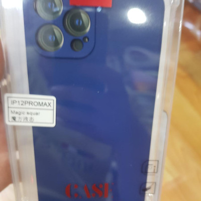 Ốp lưng KST silicons màu lưng trong nhung dành cho iphone 12 promax - Hàng Chính Hãng