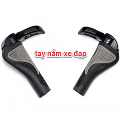 Bộ 2 Tay Nắm Sừng Trâu Xe Đạp Thể Thao Cao Cấp tặng Khóa xe đạp chống trộm 4 số đổi mã