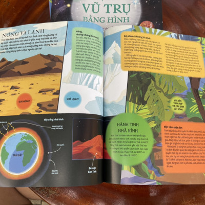 LƯỢC SỬ TRÁI ĐẤT BẰNG HÌNH - Từ cát bụi đến đô thị hiện đại - Anne Rooney – Nguyễn Việt Long dịch - Margarida Esteves minh hoạ - NXB Kim Đồng (bìa mềm - in màu toàn bộ)