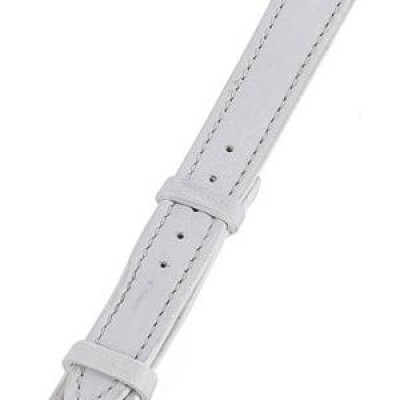 Dây đồng hồ nam nữ Huy Hoàng da bò size nhỏ màu trắng HT8105