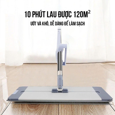 Cây Lau Nhà Tự Vắt Đa Năng - Tiện Lợi, Dễ Dàng Vệ Sinh Mọi Bề Mặt - HÀNG CHÍNH HÃNG