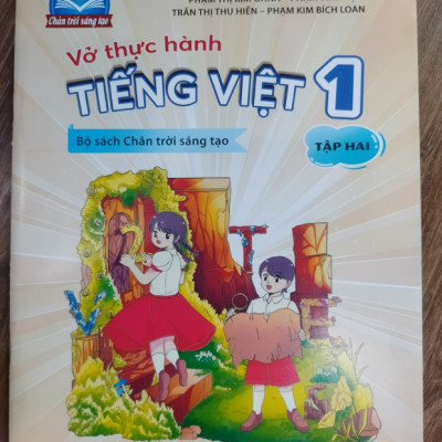 Sách - Vở thực hành Tiếng Việt 1 - Tập 2 (Bộ sách Chân trời sáng tạo)
