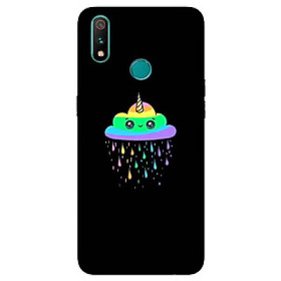 Ốp Lưng in cho Realme 3 Pro Mẫu Mây Kỳ Lân - Hàng Chính Hãng