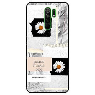 Ốp lưng dành cho Xiaomi Redmi 9 mẫu Cúc Họa Mi 5 - Hoa Cúc Nền Giấy 2