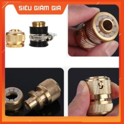 Bộ dây vòi xịt nước rửa xe,tưới cây .tăng áp 3 lần,loại 3m,5m 206701-1đầu đồng,cút đồng,nối đồng+ tặng móc khoá 