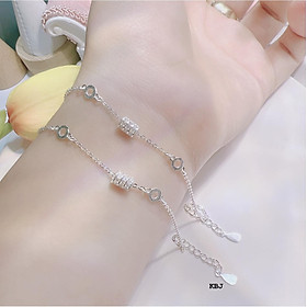 Lắc tay nữ thời trang chất liệu bạc s925 MS058