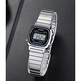 Đồng Hồ Nữ Casio LA670WA-1DF- Quartz-Dây Kim Loại (CÓ TEM VÀNG CHỐNG HÀNG GIẢ)