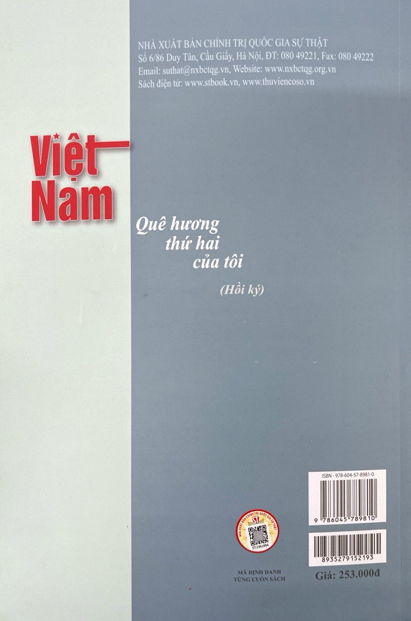 Việt Nam - Quê Hương Thứ Hai Của Tôi