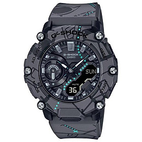Đồng Hồ Nam Dây Nhựa Casio G-Shock GA-2200SBY-8A Carbon Core