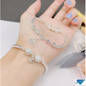 Vòng tay charm bạc cao cấp chất liệu bằng bạc s925 SA0030