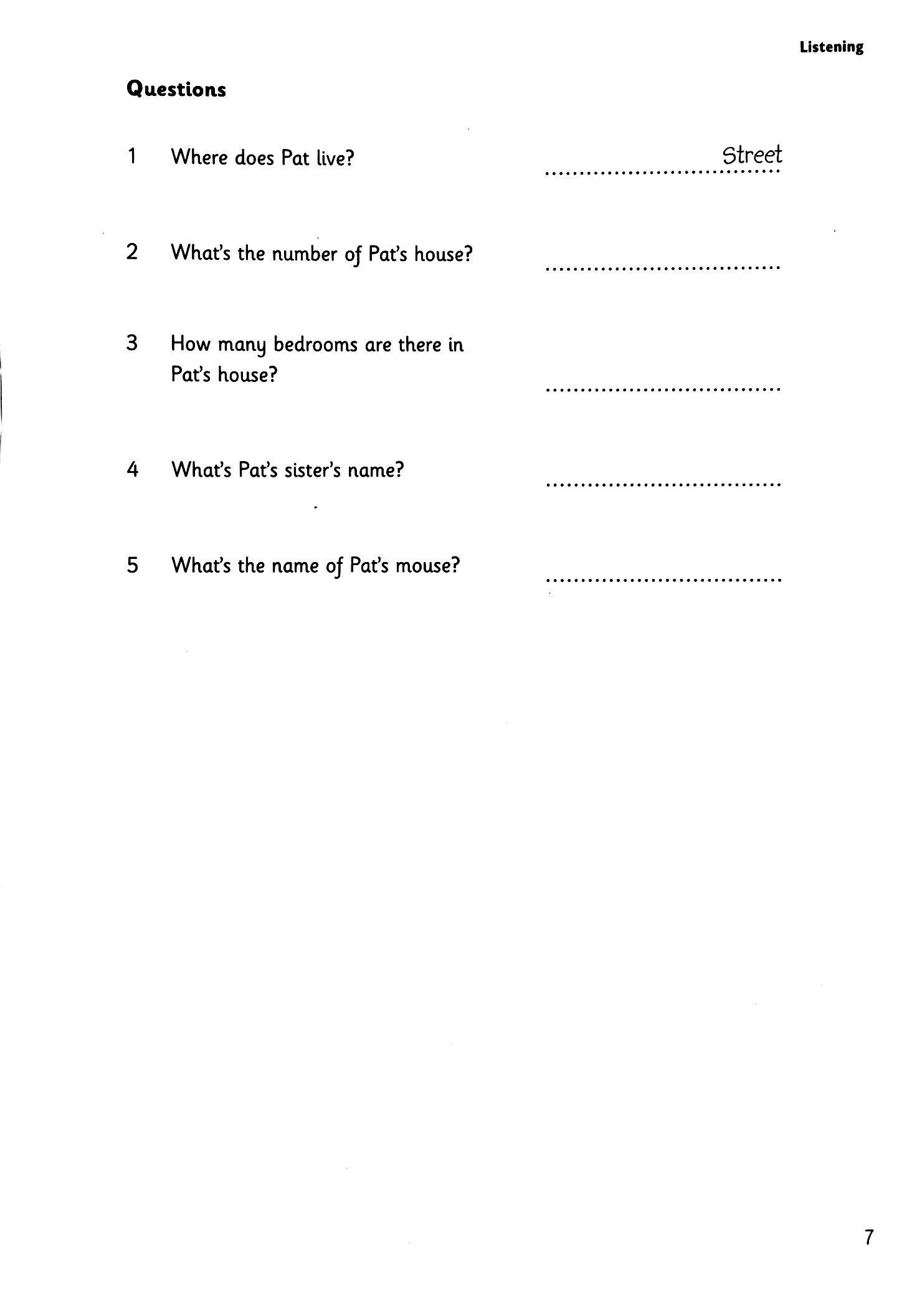 Cambridge Young Learner English Test Starters 5: Student Book