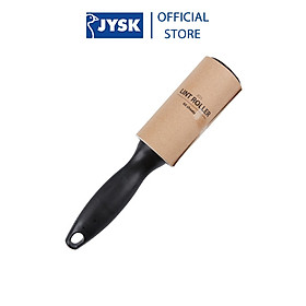 Cuộn lăn bụi vải | JYSK Jess | giấy/polypropylene | đen | 60 tờ | R5xD22cm