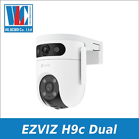 Camera WiFi quay quét có ống kính kép EZVIZ H9C 6MP 10MP - Hàng Chính Hãng