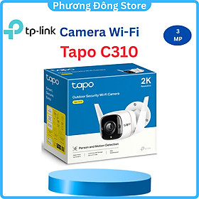Camera TP-Link Tapo C310 Wi-Fi An Ninh Ngoài Trời 3MP - Hàng Chính Hãng