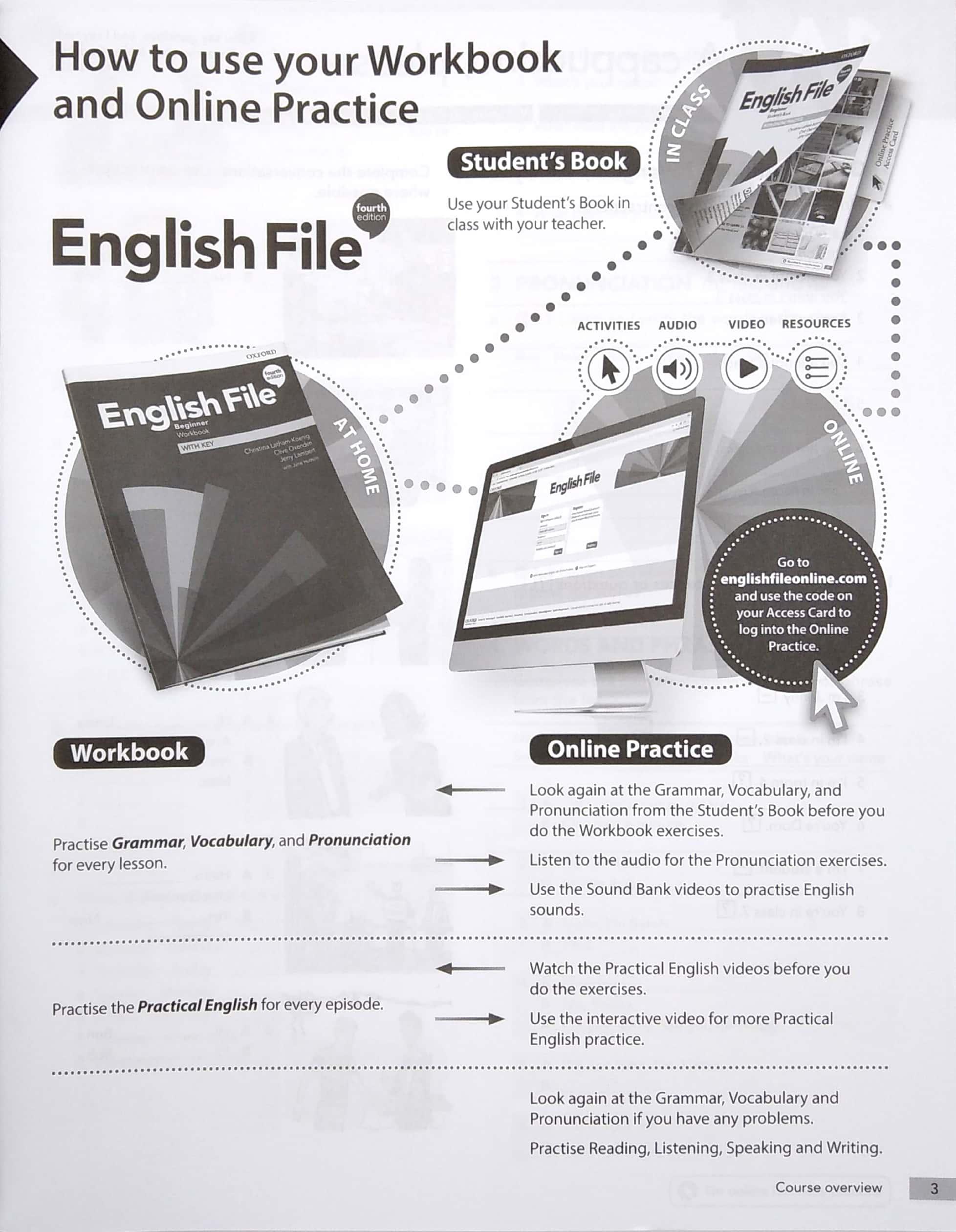 English File: Beginner: Workbook With Key