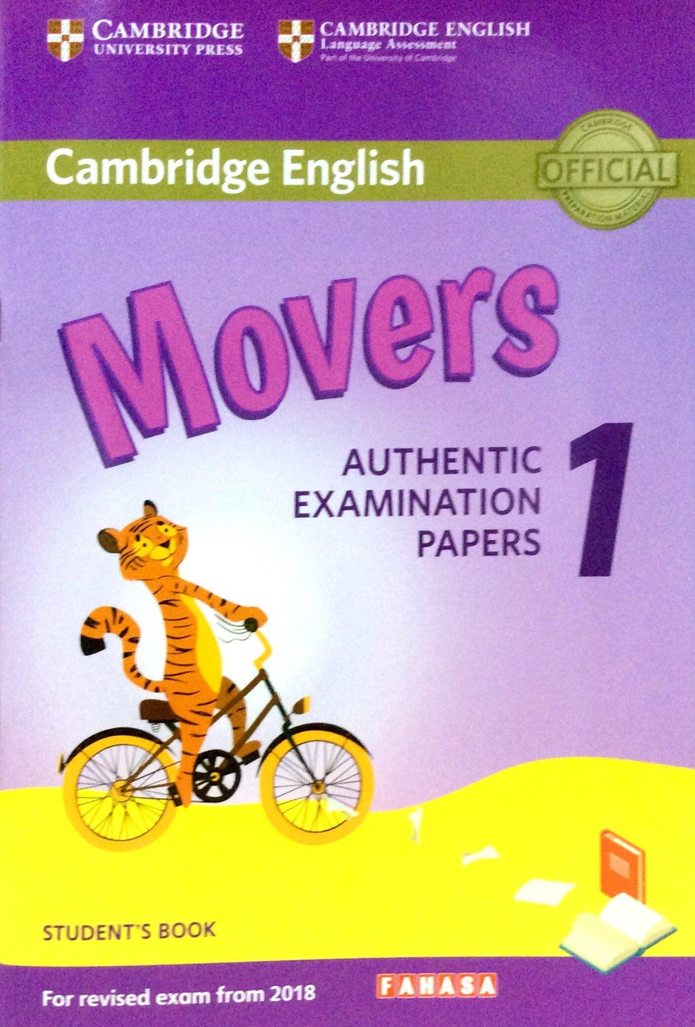 Cambridge English Movers 1 for Revised Exam from 2018 Student