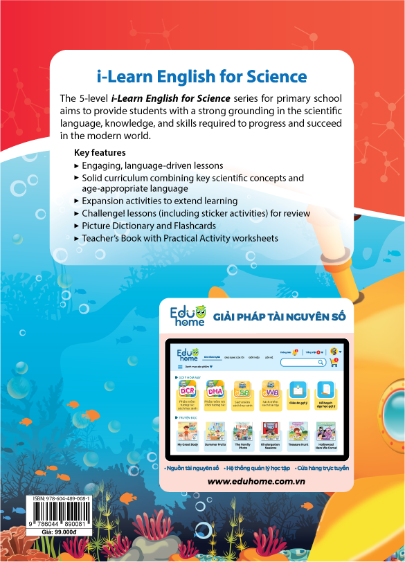 i-Learn English for Science 4 Student