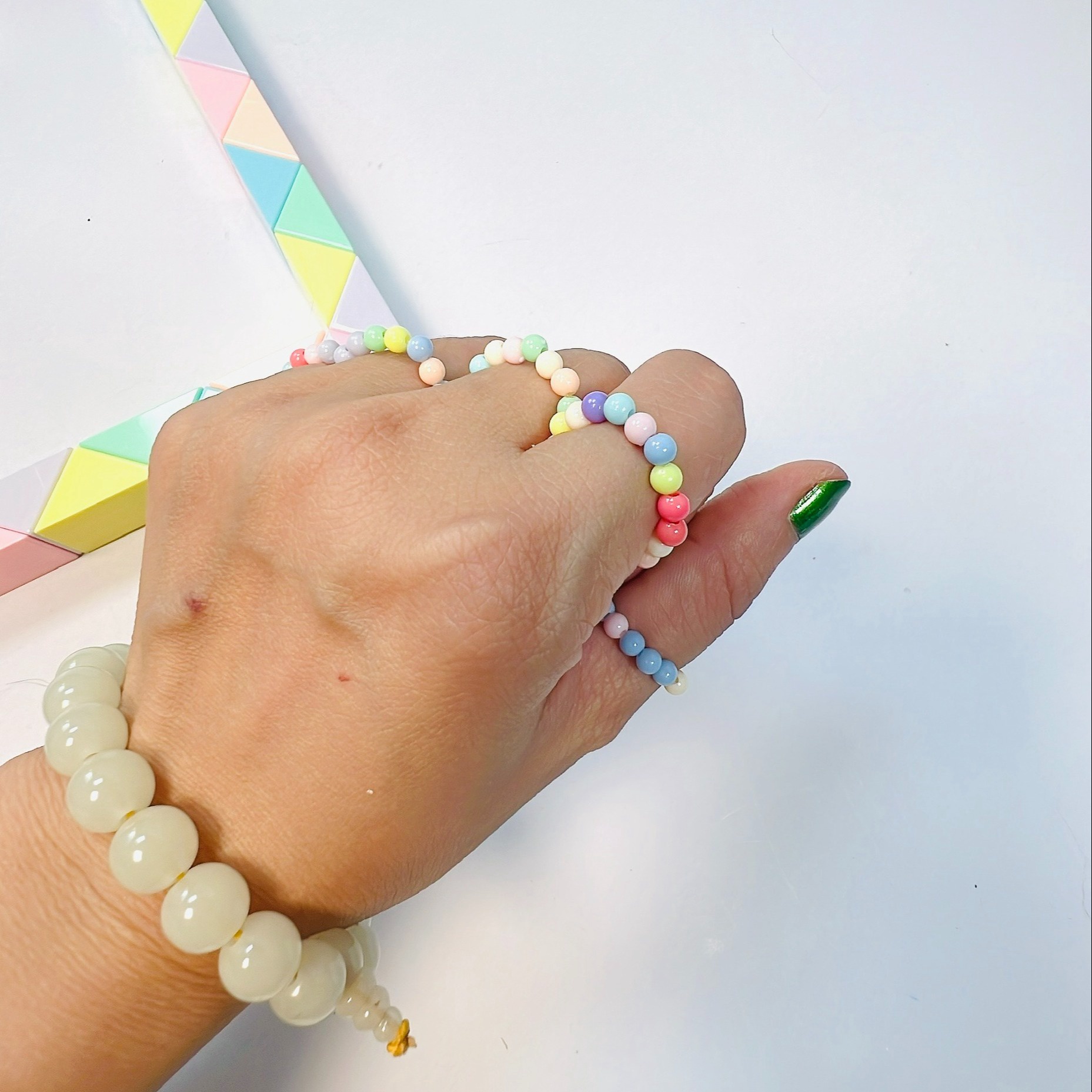 PHỤ KIỆN NỮ HANDMADE MÃ 03 SIÊU XINH HẠT MÀU ĐA DẠNG