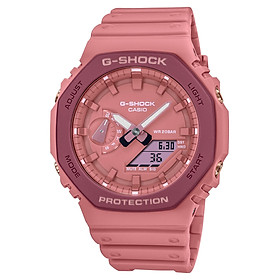 Đồng Hồ Unisex Dây Nhựa Casio G-Shock GA-2110SL-4A4DR Carbon Core | GA-2110SL-4A4