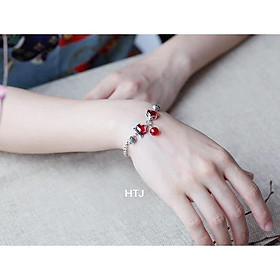 Lắc tay nữ thời trang chất liệu bằng bạc s925 MS0110