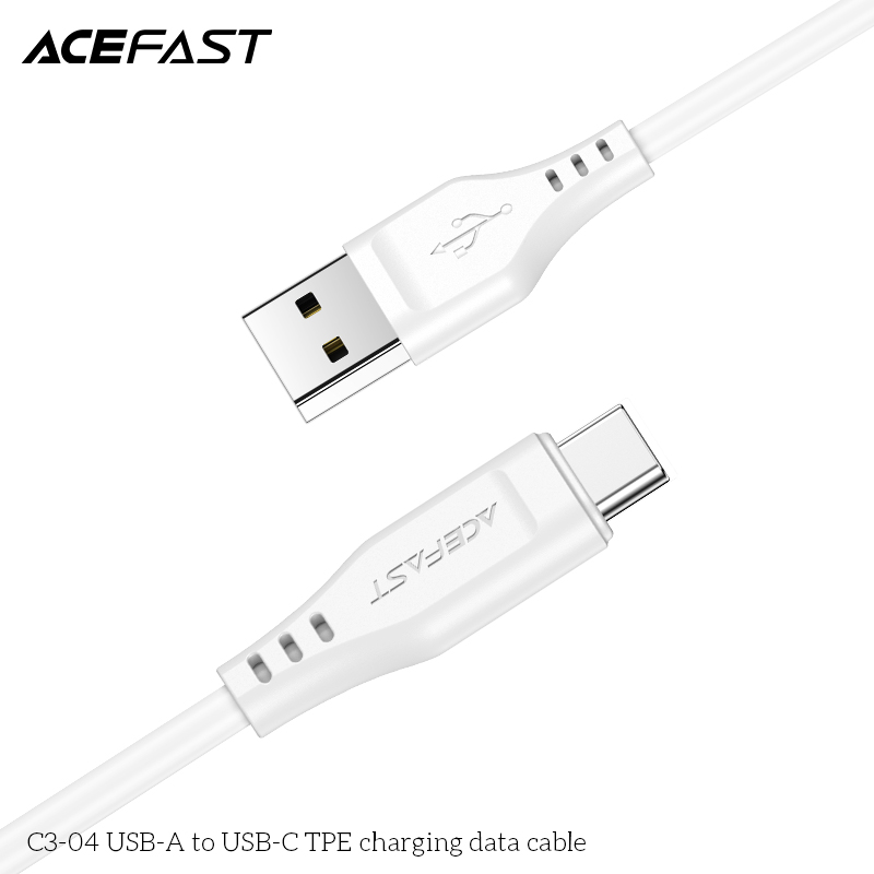 Cáp Acefast USB-A to Type C (1.2m) - C3-04 Hàng chính hãng Acefast