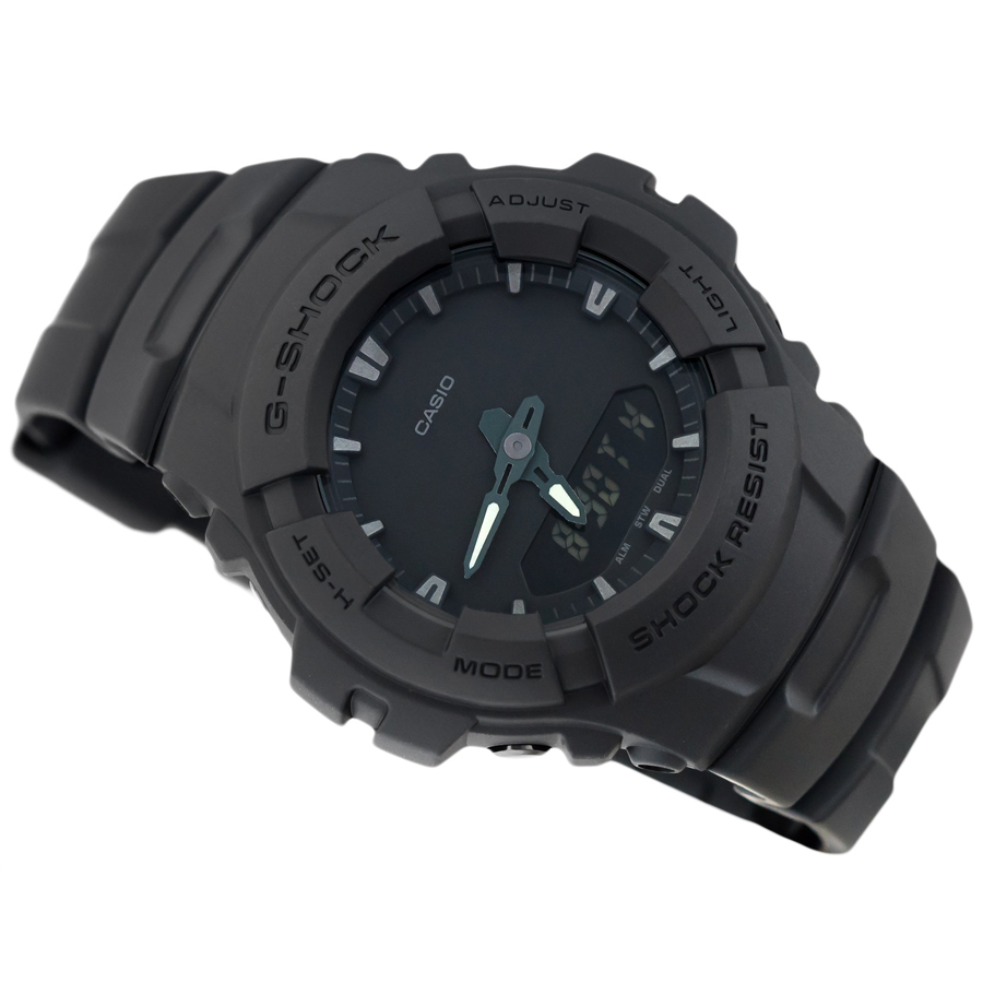 Đồng hồ nam dây nhựa Casio G-Shock chính hãng G-100BB-1ADR
