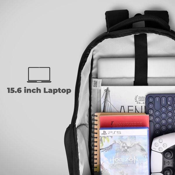 Balo Laptop 15.6 inch KINGBAG POROS - Hàng Chính Hãng