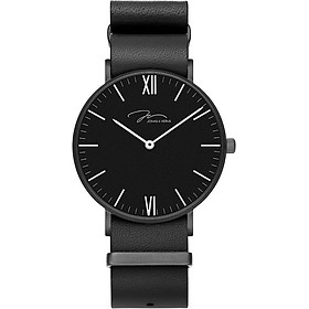 Đồng hồ Nam hiệu Jonas & Verus R40.10.BBLB, Máy Pin (Quartz), Kính sapphire chống trầy xước, Dây da Italy