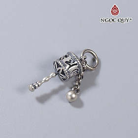Charm bạc Kinh Luân treo - Ngọc Quý Gemstones