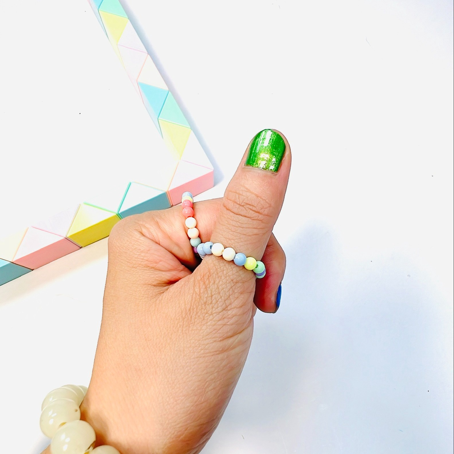PHỤ KIỆN NỮ HANDMADE MÃ 03 SIÊU XINH HẠT MÀU ĐA DẠNG