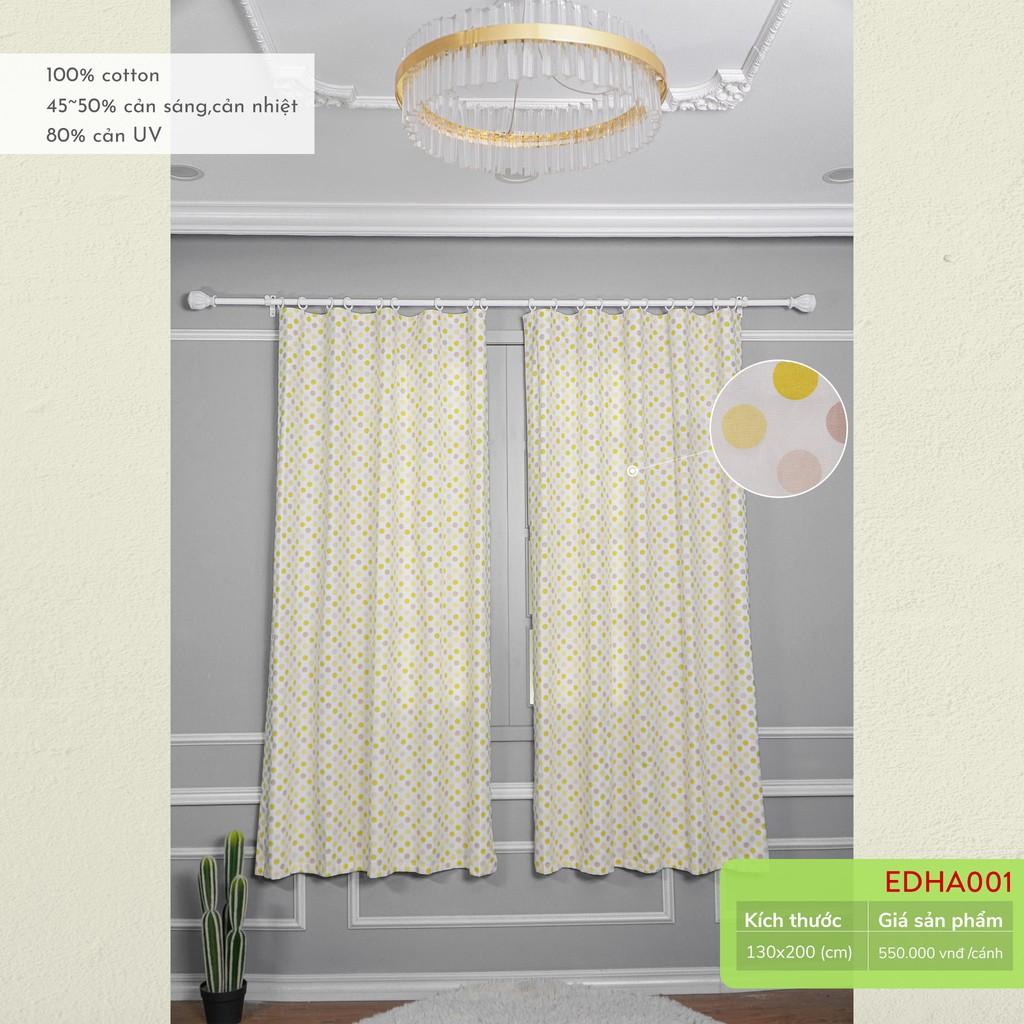 Rèm may sẵn 130x200cm các màu