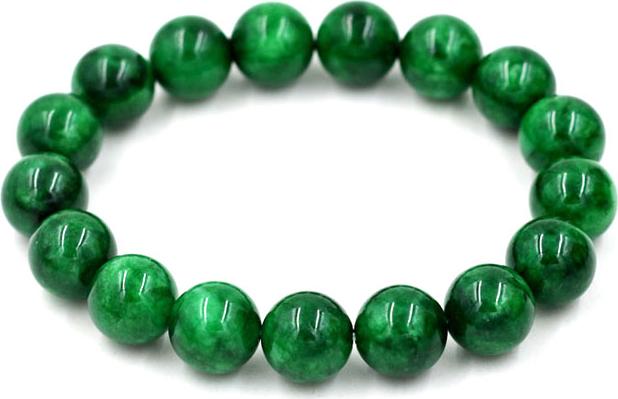 Vòng tay chuỗi hạt cẩm thạch Đông ninh 12 ly 17 hạt