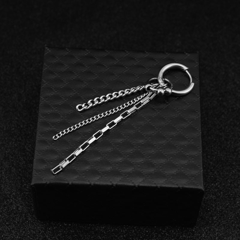 Bông tai unisex style idol cá tính ấn tượng 1 chiếc