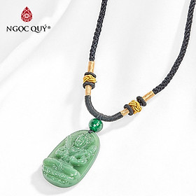 Mặt dây chuyền phật bản mệnh đá ngọc tủy xanh - Ngọc Qúy Gemstones