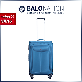 Vali Kéo Vải Du Lịch SAKOS WINNER 6 - Size M (24inch)/ Ký Gửi (Trung) - Khóa TSA - Chống Thấm, Trượt Nước