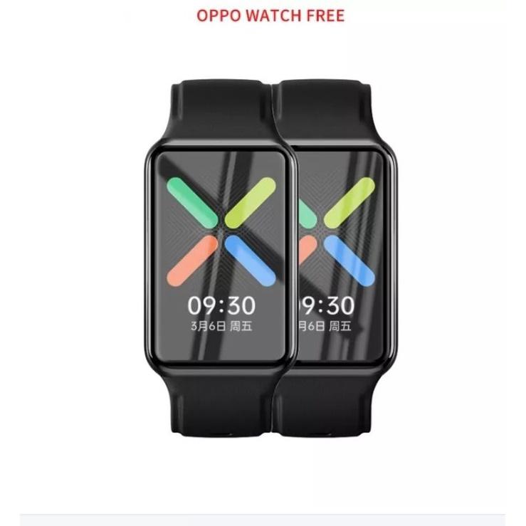 Cường lực màn hình 3D Cạnh Cong Full mặt kính cho Oppo Watch Free (không phải kính)