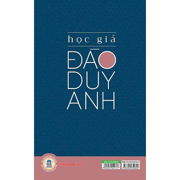 Sách - Học Giả Đào Duy Anh - Kiều Mai Sơn & Lê Xuân Kiều - VIETNAMBOOK