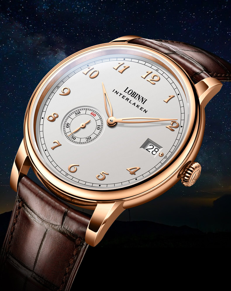Đồng hồ nam LOBINNI L1888-1 Chính Hãng Thụy Sỹ