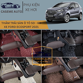 [FORD ECOSPORT] Thảm Trải Sàn, Lót Sàn Ô Tô 5D 6D Thiết Kế Theo Xe FORD ECOSPORT 2021 Chống Nước, Không Mùi - MẪU DIAMOND - Hàng Chính Hãng