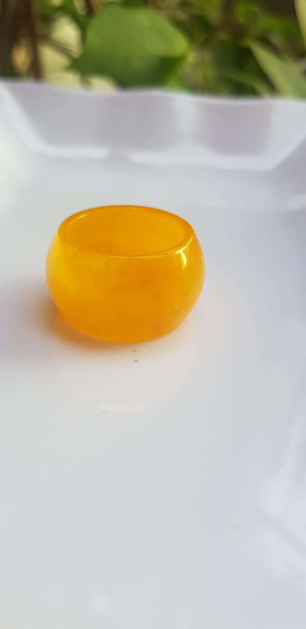 Nhẫn Nam bản hẹ ni 18mm x cao 12mm x dầy 3mm Chất liệu đá mã não vàng anh bóng đẹp Nhẫn lọt lòng 18mm hợp nam mệnh thổ, mệnh Kim, mệnh Thủy đeo đẹp ạ