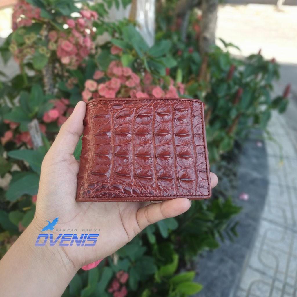 VÍ CÁ SẤU GAI LƯNG. VÍ DÁNG NGANG DỄ SỬ DỤNG!