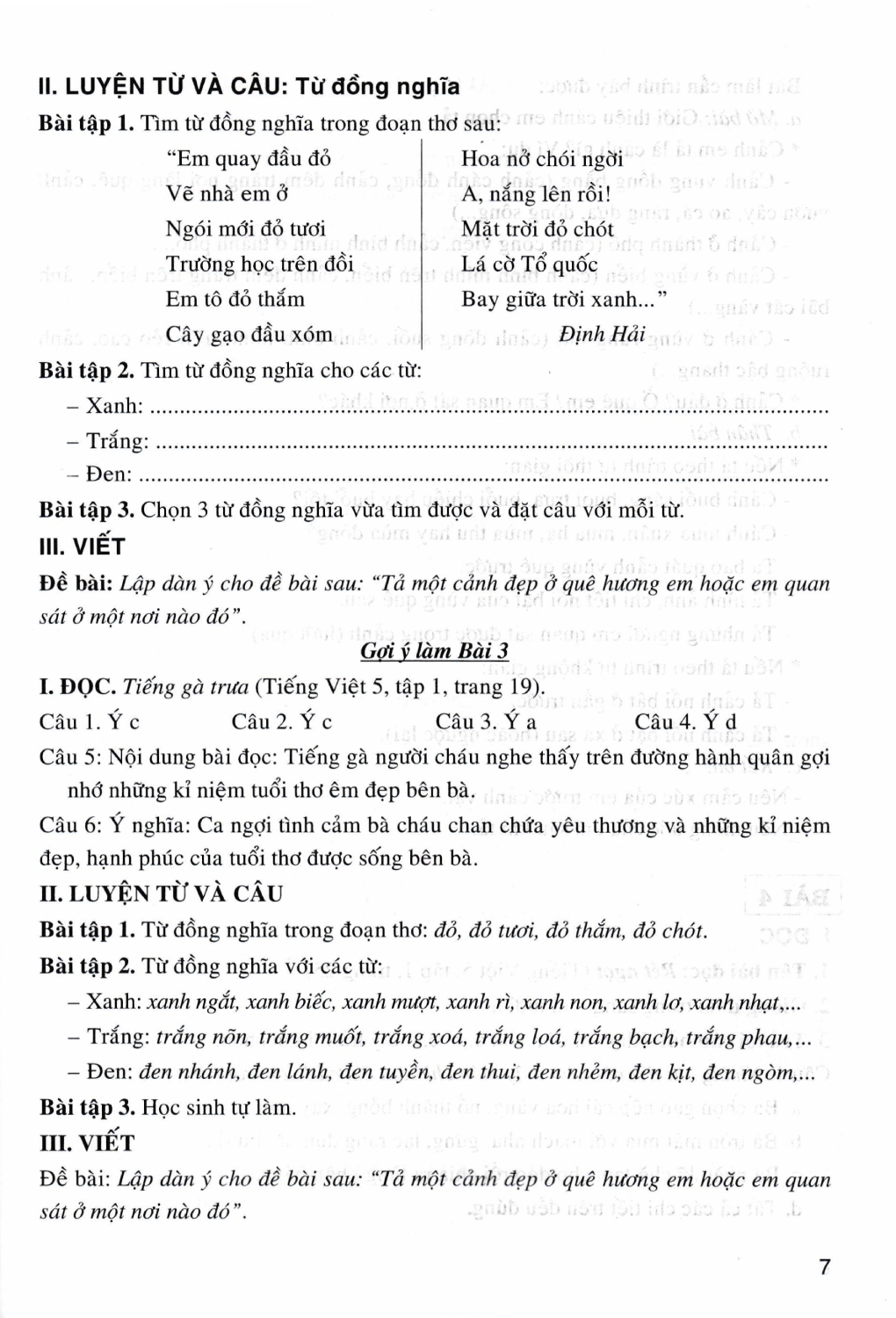 Bồi Dưỡng Tiếng Việt Lớp 5 (Dùng Cho Bộ Sách Chân Trời Sáng Tạo) - HA