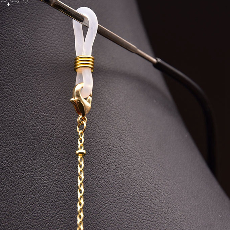 Dây đeo gọng kính glasses chain phụ kiện kính ngọc trai cá tính nam và nữ dây đeo khẩu trang mặt nạ dây chuyền đeo tai nghe bluetooth tiện lợi
